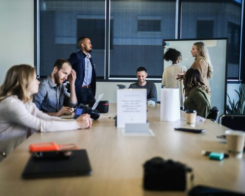 people sitting at the table